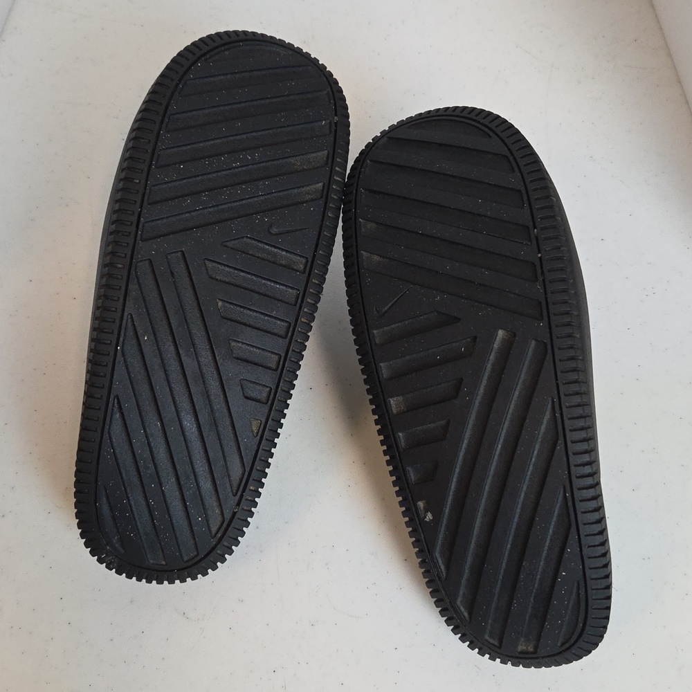 Nike Women Black Calm Mule Slide Sandals — Simple Minimalist Design Size 9 - Picture 8 of 8